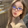 Óculos Nerd Oval Jamie 5181 Novo Estilo, Modernos e Versáteis, Armação Pequena com Filtro de Luz Azul, Podem Ser Personalizados para Miopia