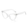Jamie 5118 Gafas de Moda Europea y Americana Ins con Montura Grande y Lentes Planas Amazon Gafas Ojo de Gato con Protección contra Luz Azul