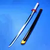 Accesorios de Cosplay de Madera Armas Tanjiro Demon Slayer Espada Nichirin Mariposa Ninja Demon Slayer Kimetsu No Yaiba Hoja Sin Afilar