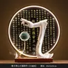 Quemador de incienso de reflujo decoración Lámpara Zen china anillo decoración creativa para escritorio del hogar apertura quemador de incienso regalo de inauguración de casa