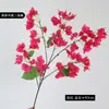 Flor de Bougainvillea Artificial Média e Curta Flor Falsa Casamento Decoração de Sala de Estar Ornamentos Florais Engenharia Externa Paisagismo Tecnologia