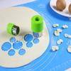 Cozinha doméstica 45x 65 Espessado Resistente a altas temperaturas Silicone Amassar, Tábua de cortar antiderrapante Antiaderente Tapete de rolamento, Macarrão para assar