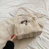 Bolso de mano estilo chino nacional para mujer, novedad de verano 2024, bolso de hombro de gran capacidad y moda, bolso de trabajo informal.