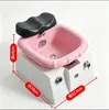 Tina de Pie para Baño de Pies Comercial de Acrílico Tina para Pies Salón de Uñas Manicura Pedicura Cubo Spa Masaje Piscina Tanque de Baño de Pies de Cerámica