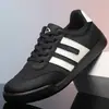 Zapatillas de entrenamiento alemanas transpirables para pareja transfronteriza, zapatillas blancas versátiles, nuevas zapatillas deportivas casuales de suela gruesa primavera-verano 2026