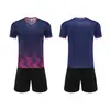 Conjunto de uniforme de fútbol al por mayor de fábrica, poliéster de secado rápido de manga corta, hecho a medida para hombres, mujeres, estudiantes, competición de equipo, entrenamiento y ropa deportiva
