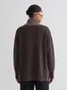 Suéter de comercio exterior ruso transfronterizo de bloques de color para otoño e invierno, cuello semialto, corte holgado, adelgazante, top de punto para mujer