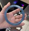 [Xuan Xiao zhu] Nueva pulsera de cristal azul diablo chino, pulsera verde fantasma, pulsera de jade de imitación azul marino diablo de aguas profundas