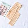 Nuevos Leggings de Seda para Primavera y Verano Venta al por Mayor Pantalones Sexy Sedosos Frescos Pantalones con Alambre de Acero Protección Solar Venta Directa de Fábrica