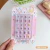 DIY pegatinas para uñas infantiles Caja de Uñas para niñas Uñas para niñas con diamantes de imitación tridimensionales linda Caja de Uñas Venta al por mayor