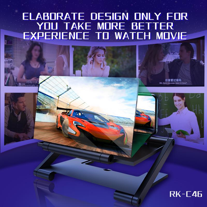 10 Inch Screen Magnifier Smartphone Eye Protection Video Amplifier Enlarged 3D Phone Screen Magnifier OEM Tempered Glass CN;GUA
