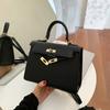 Moda Transfronteriza Bolso Versátil de Platino para Mujer 2026 Nuevo Bolso de Mano Vintage Bolso Kelly Bolso Cruzado de Hombro para Viajes de Nicho