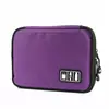 Bolsa de almacenamiento para cable de datos de viaje, bolsa para disco duro, bolsa organizadora de auriculares, bolsa digital a prueba de golpes, bolsa para power bank, algodón impermeable
