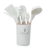 Conjunto de Utensílios de Cozinha de Silicone Grande 12 Peças Transfronteiriço Clips de Alimentos de Grau Alimentício Pá Colher Resistente a Altas Temperaturas Anti-Queimadura Atacado