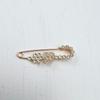Nuevo Pin Exquisito para Pareja Broche Simple Elegante Estilo Chanel Accesorios Botón de Camisa Estilo Chino Pin de Botón para Mujer