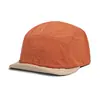 Gorra de cinco paneles de secado rápido con bloques de color a cuadros para hombre y mujer, fina de verano para protección solar al aire libre, ligera, transpirable, con visera suave, gorra de béisbol