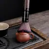 Mini Conjunto de Bule de Argila Roxa, Conjunto Completo de Bule Mineral Natural de Boca Larga e Ponta de Dedo Pequena, Adequado para Cultivar Conjuntos de Chá Yixing, Argila Amarela, Argila Vermelha, Argila Roxa