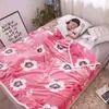 Manta de Franela Moderna y Sencilla para Todas las Estaciones Transfronteriza, Sábana de Cama de Terciopelo de Visón Suave y Cómoda, Manta para la Siesta para Uso en el Hogar