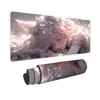 Mouse Pad Extra Grande Meninos e Meninas Escritório Criativo Antiderrapante Mesa Pad E-Sports Animação Bidimensional Teclado de Computador Pad