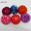 Flor de Crisantemo Cabeza de Garra de Dragón Simulada 12cm Flor Artificial Colorida Decoración para Bodas y Decoración del Hogar Flor de Seda Accesorios de Corona Hechos a Mano