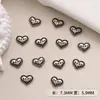 Accesorios Transfronterizos para Uñas, Estilo Punk Oscuro, Decoraciones Metálicas de Cruz Retro para Uñas, Accesorios Portátiles para Uñas DIY