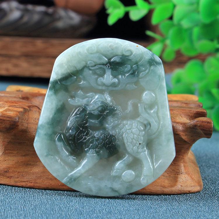 翡翠吊坠0123