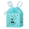 Caballo de Troya Hueco para el Día del Niño Caja de Dulces Láser Caja de Dulces para la Luna Llena del Bebé Fiesta del Festival Infantil Caja de Dulces Personalizada