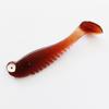 Luya Soft Bait 5,5 cm Bionic Fake Bait Soul Fish Luminous Simulação T-Tailed Soft Insect Fake Isca