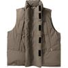 Chaleco de Algodón Grueso de Trabajo Retro Estilo Japonés con Cuello Mao para Hombre Invierno Suelto Casual Cálido Chaleco de Algodón Chaleco Moderno