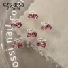 Manicure de Cereja Transfronteiriça Joia de Diamante em Liga de Metal Estilo Doce Diamante Brilhante Cereja Tridimensional Joia de Diamante para Unhas Vestível Atacado
