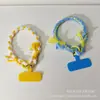 Correas de teléfono de organza coloridas hechas a mano, al por mayor para parejas, mejores amigos y amistad, en un estilo simple, adecuadas para bolsos y llaves