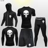 Mallas deportivas transfronterizas para hombre, pantalones cortos de baloncesto y fitness, para correr, de secado rápido, para atletismo, entrenamiento con pala, compresión elástica alta.