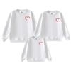 Sudaderas de Otoño a Juego para Familia con Estampado de Líneas, Nuevo Modelo 2026 para Familia de Tres, Conjuntos de Manga Larga Madre e Hija con Logo Estampado
