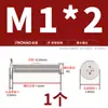 Tornillos de Cabeza Plana Delgada niquelados, de Forma Delgada, de Borde Delgado, Cabeza Plana Grande, Cabeza Plana Negra, Tornillos Phillips, Cabeza Plana M2M3M4M5M6