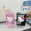 Contenedor de Bolígrafos de Hierro Estilo Insi Creativo Lindo para Estudiante Chica Almacenamiento de Escritorio Gran Capacidad