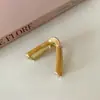 Grampo de Cabelo de Liga em Forma de V para Mulheres, Piranha Pequena Elegante para a Parte de Trás da Cabeça, Acessório de Cabelo Coreano para Rabos de Cavalo Altos
