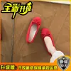 Outono 2026 Temperamento Mary Jane Sapatos de Salto Único Femininos Exquisitos Deslumbrantes Laço Salto Escondido Menina Corte Baixo Bico Fechado Sapatos de Salto Único