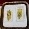 Pegatina de Teléfono de Oro Puro 999 para la Riqueza, Atrae la Fortuna de Todas las Direcciones, Acumulación Diaria de Riqueza, Regalo de 2 mg, Entrega Directa de Fábrica