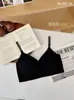 Novo Estilo Adesivo Levanta e Junta Sem Costura Anti-Queda Confortável Camisola com Sutiã de Air Cup para Mulheres