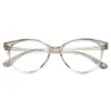 8063 Armações de Óculos de Grau Novas Estilo Japonês e Coreano com Armação Fina Leve Tr90 para Homens e Mulheres, Armações com Lentes Neutras, Modernas, Podem Ser Personalizadas com Grau