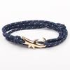 Nova Pulseira de Tubarão Agressivo Super Personalidade Europeia e Americana para Homens e Mulheres Joias de Animal Tubarão Selvagem Pulseira Âncora de Navio