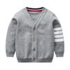 Outono 2026 Novo Estilo Macacão Tricô Casual para Bebê Menino Macacão Tricô Elegante para Bebê Menino