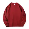 Suministro transfronterizo exclusivo de sudadera para hombre de rizo pesado de 380 g con cuello redondo, estilo holgado y versátil, disponible directamente de la fábrica.