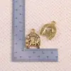Oro Antiguo Accesorios para Joyería DIY Colgante Herradura Sombrero Cactus Colgante de Aleación Pulsera Charm Vaquero Occidental