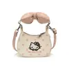 Super Popular Japonês e Coreano Fofo Bolinhas 2026 Nova Bolsa Pequena Feminina com Laço Bolsa Transversal Moda Mini Bolsa Infantil