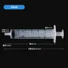 Jeringas Desechables, Jeringas Veterinarias 1-60ml con Escala, Jeringas de Plástico Esterilizadas, Jeringas Sin Aguja al por Mayor