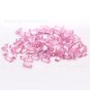 5A ángulo recto pequeño rectangular coche punto de circón rosa plano al por mayor 1*2-3*6mm color piedra desnuda CZ acabado