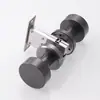 Fechadura de Porta Redonda Invisível de Aço Inoxidável Fechadura de Porta de Quarto Fechadura de Porta Silenciosa Oculta Maçaneta de Porta de Lado Único para Porta de Madeira Fechadura de Porta Oculta