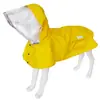 Impermeable Personalizado para Perro Nuevo Impermeable para Perro Botón a Presión Capa Ajustable Ligero Reflectante Impermeable para Mascotas
