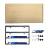 Adecuado para Modificaciones Todoterreno Toyota, Juego de Marco para Matrícula con Emblema Tricolor TRD, Accesorios Exteriores para Automóviles, Al Por Mayor en Stock